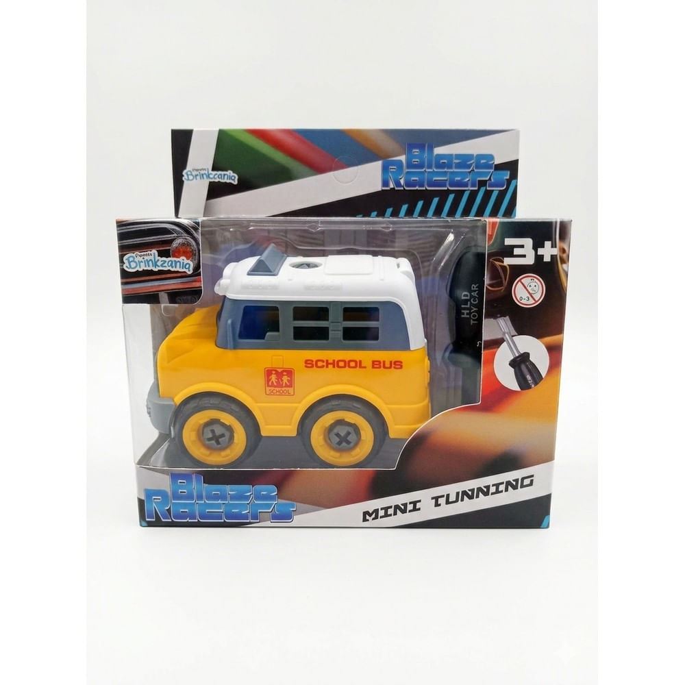 Veiculos Mini Tunning School Bus - Brinkzania