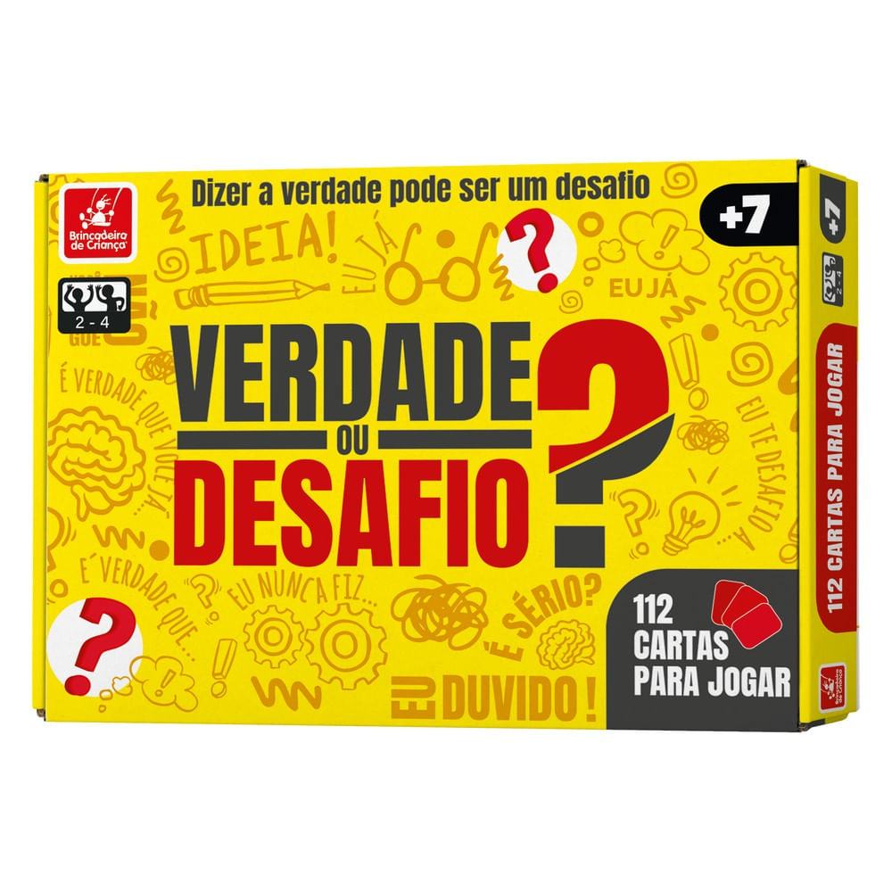 Jogo Verdade ou Desafio? - Pais e Filhos