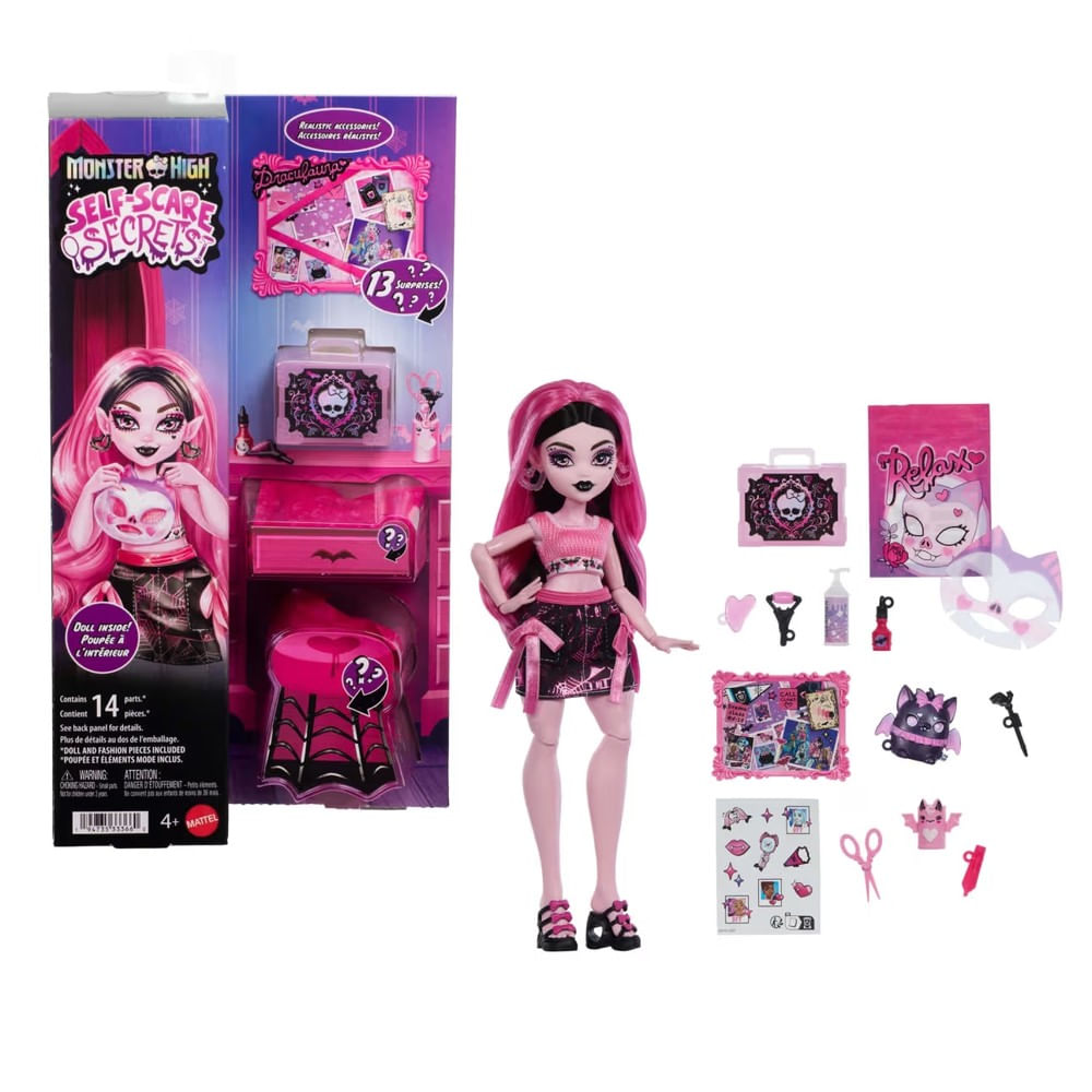 Monster High Self-Scare Secrets Draculaura - Mattel