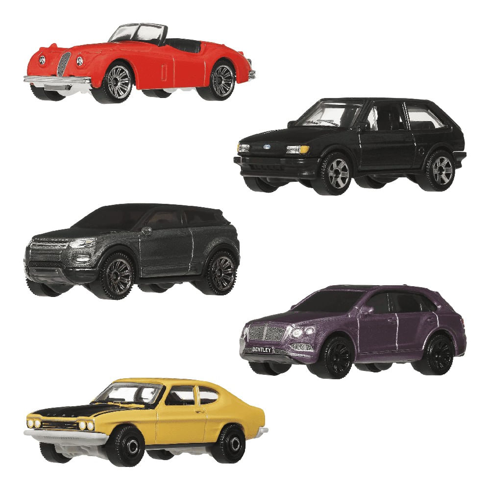 Matchbox 5 Carrinhos (JJP33) - Mattel