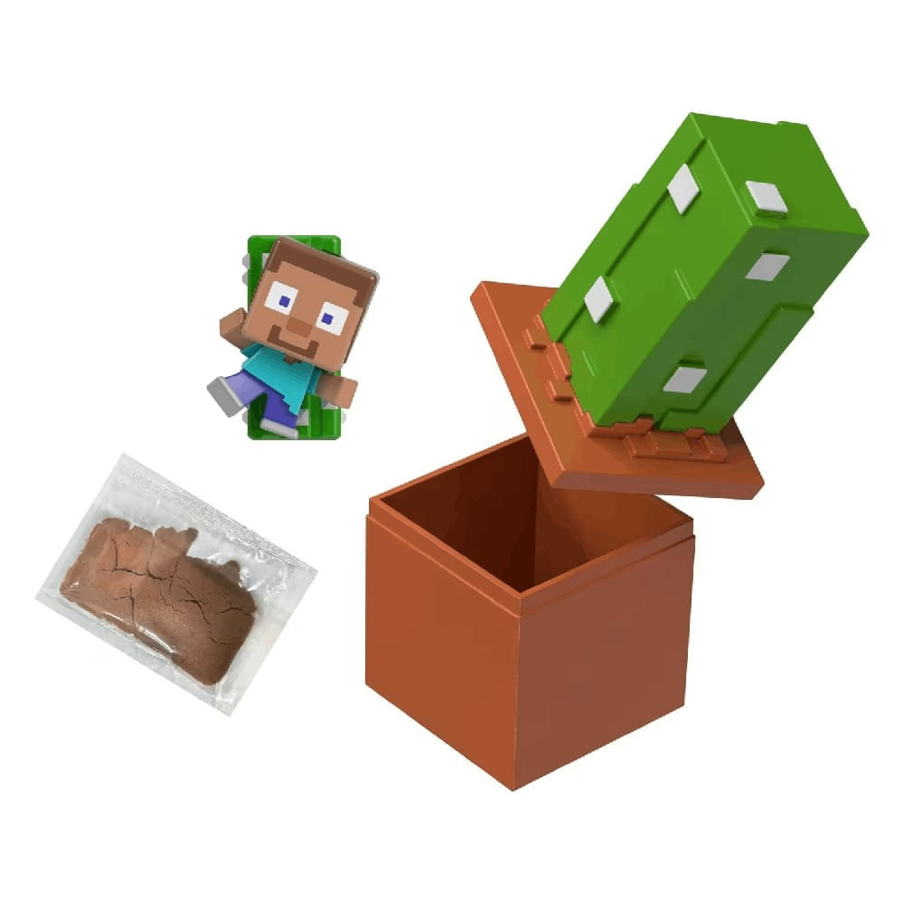Minecraft Bloom Blocks Cacto - Mattel