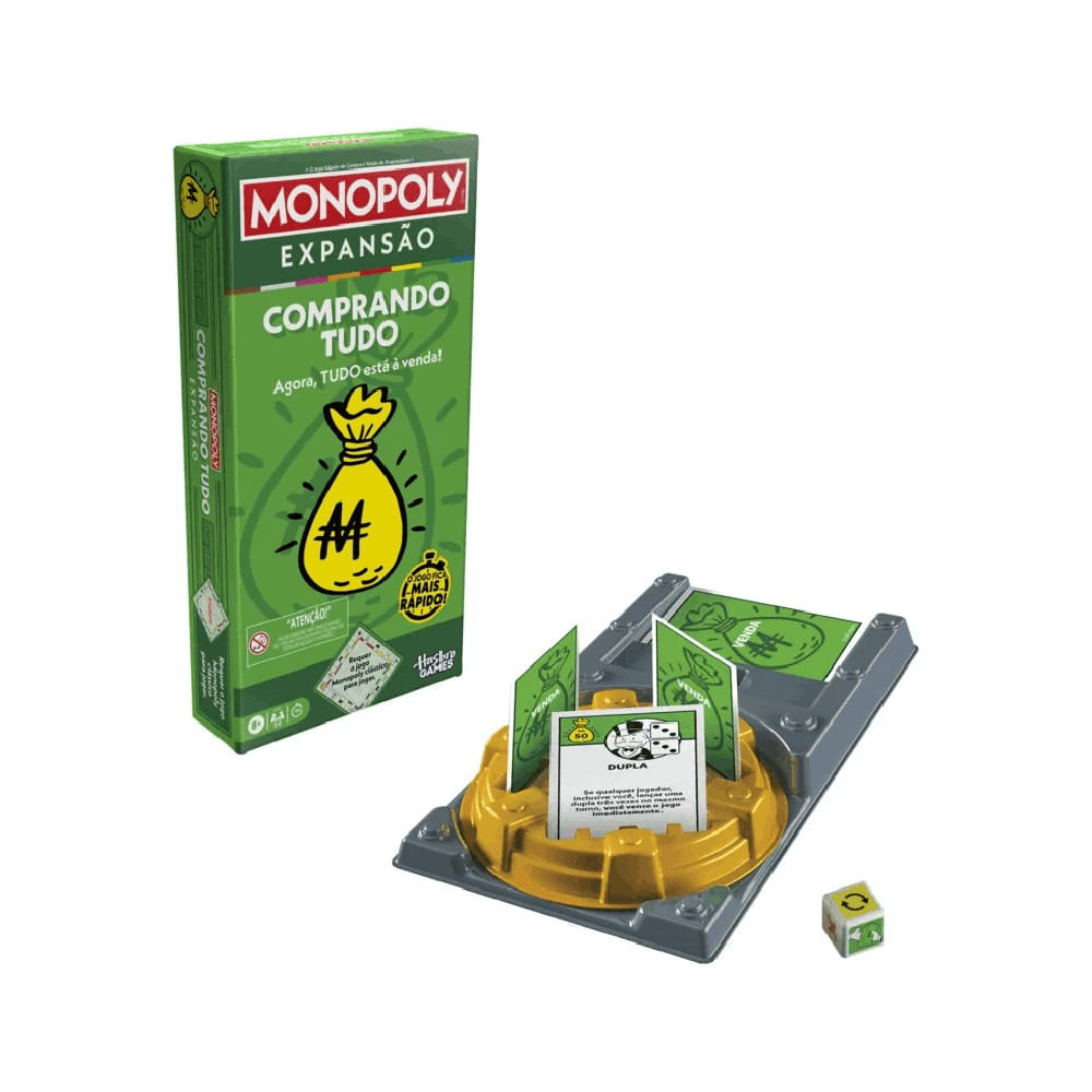 Monopoly Expansão Comprando Tudo - Hasbro