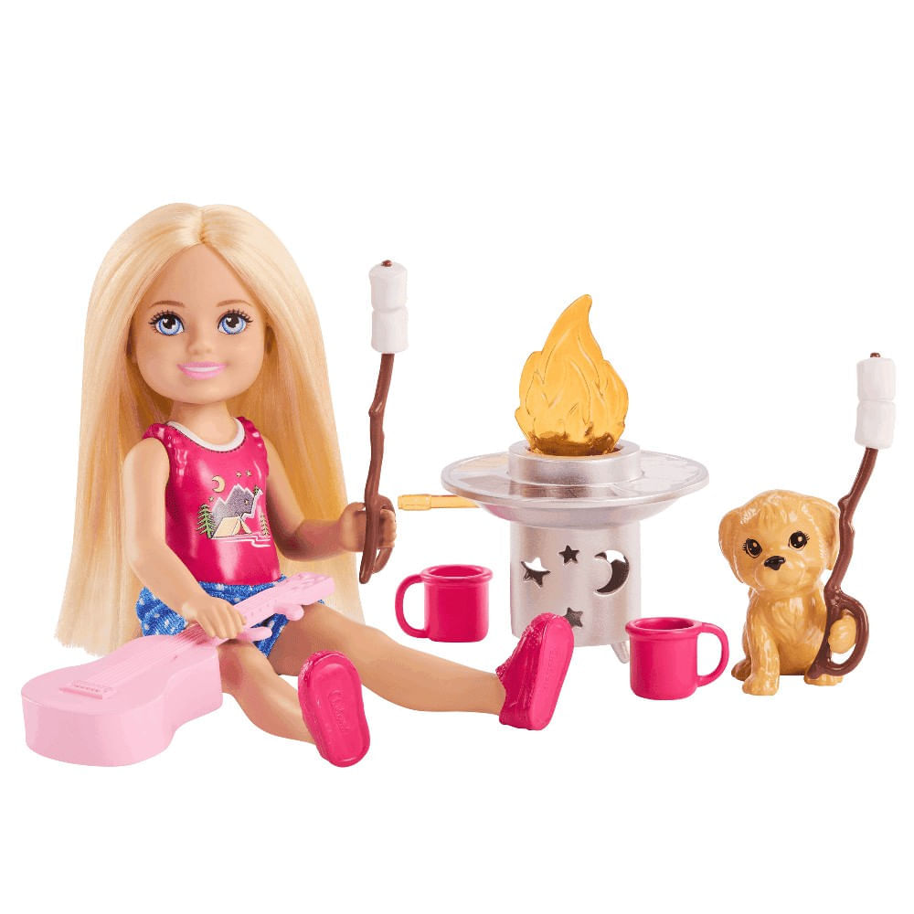 Barbie Chelsea Aventura Camping - Mattel