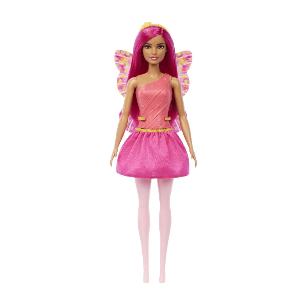 Barbie Fada Mágica Asas Rosas - Mattel