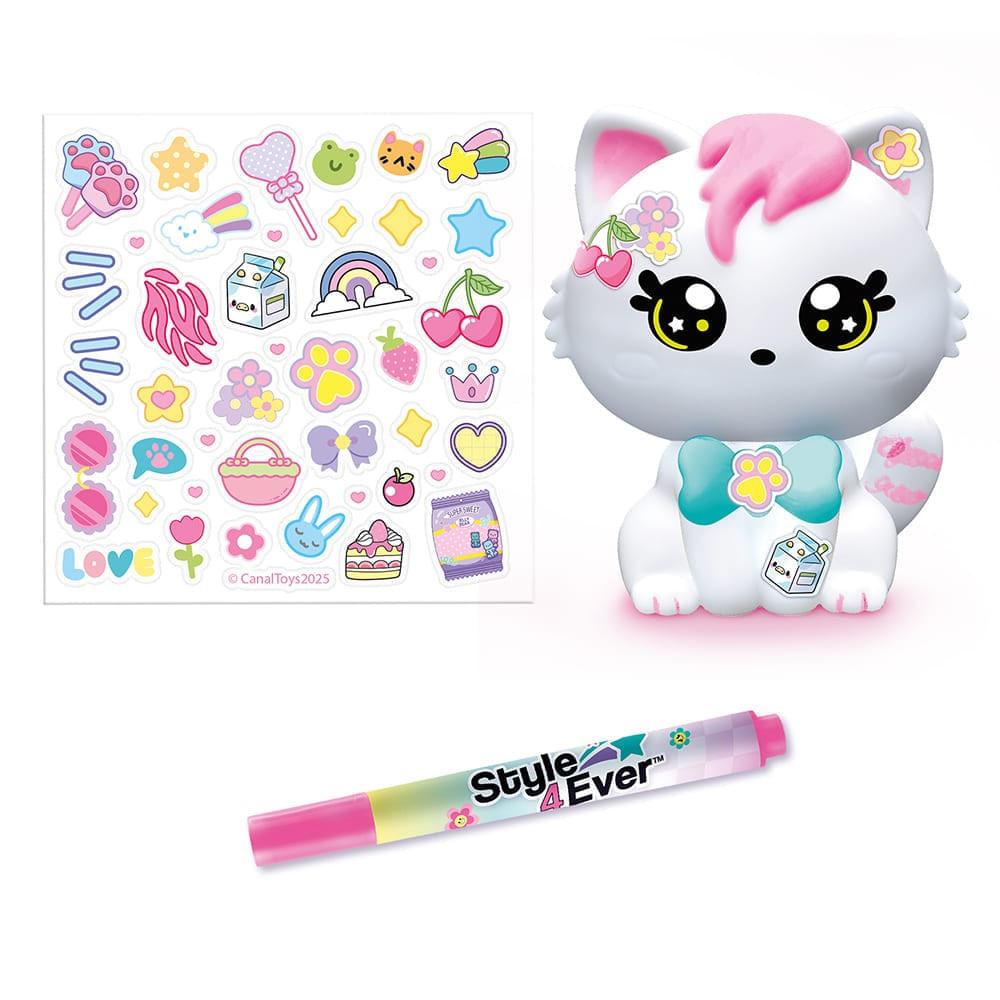 Decore sua Luminária Mini Gato - Fun Divirta-Se