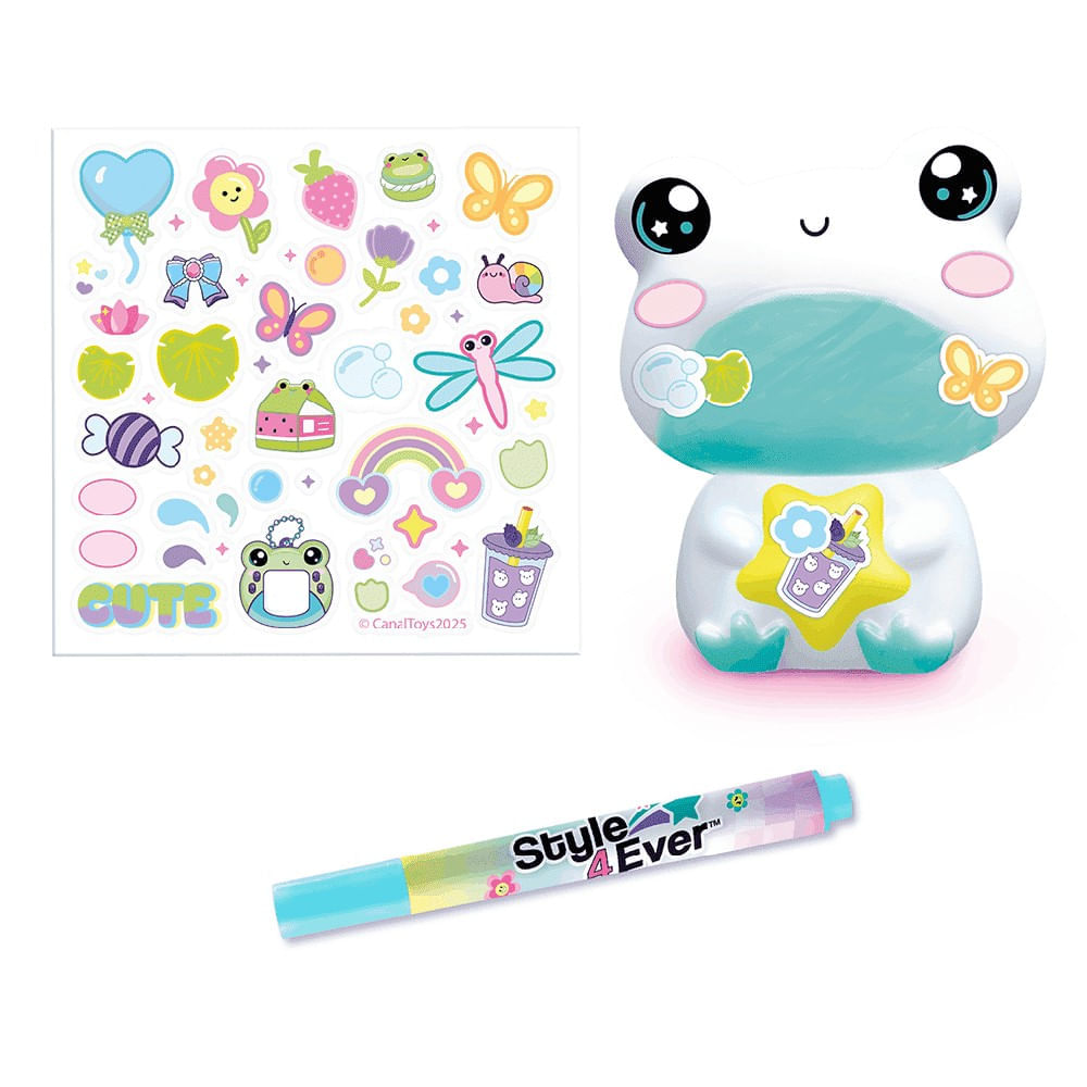 Decore sua Luminária Mini Sapo - Fun Divirta-Se