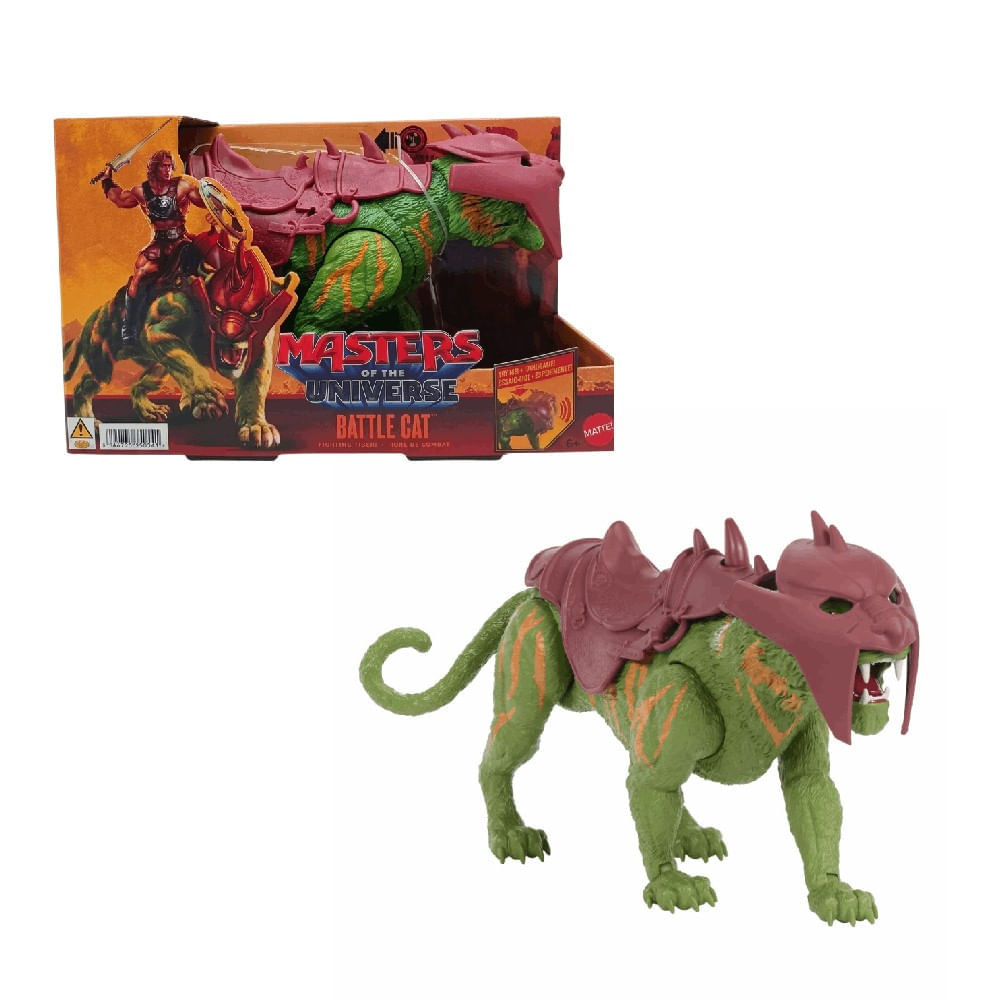 MOTU First Ones Figura Gato Guerreiro Articulado - Mattel