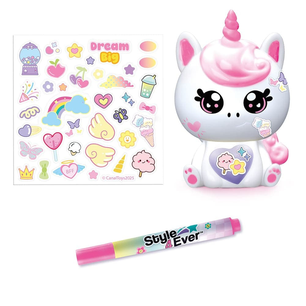 Decore sua Luminária Mini Unicornio - Fun Divirta-Se