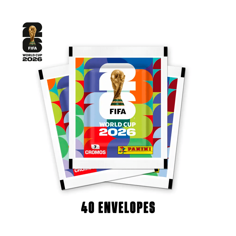 Copa Do Mundo FIFA 2026 – Kit Com 40 Envelopes - Panini