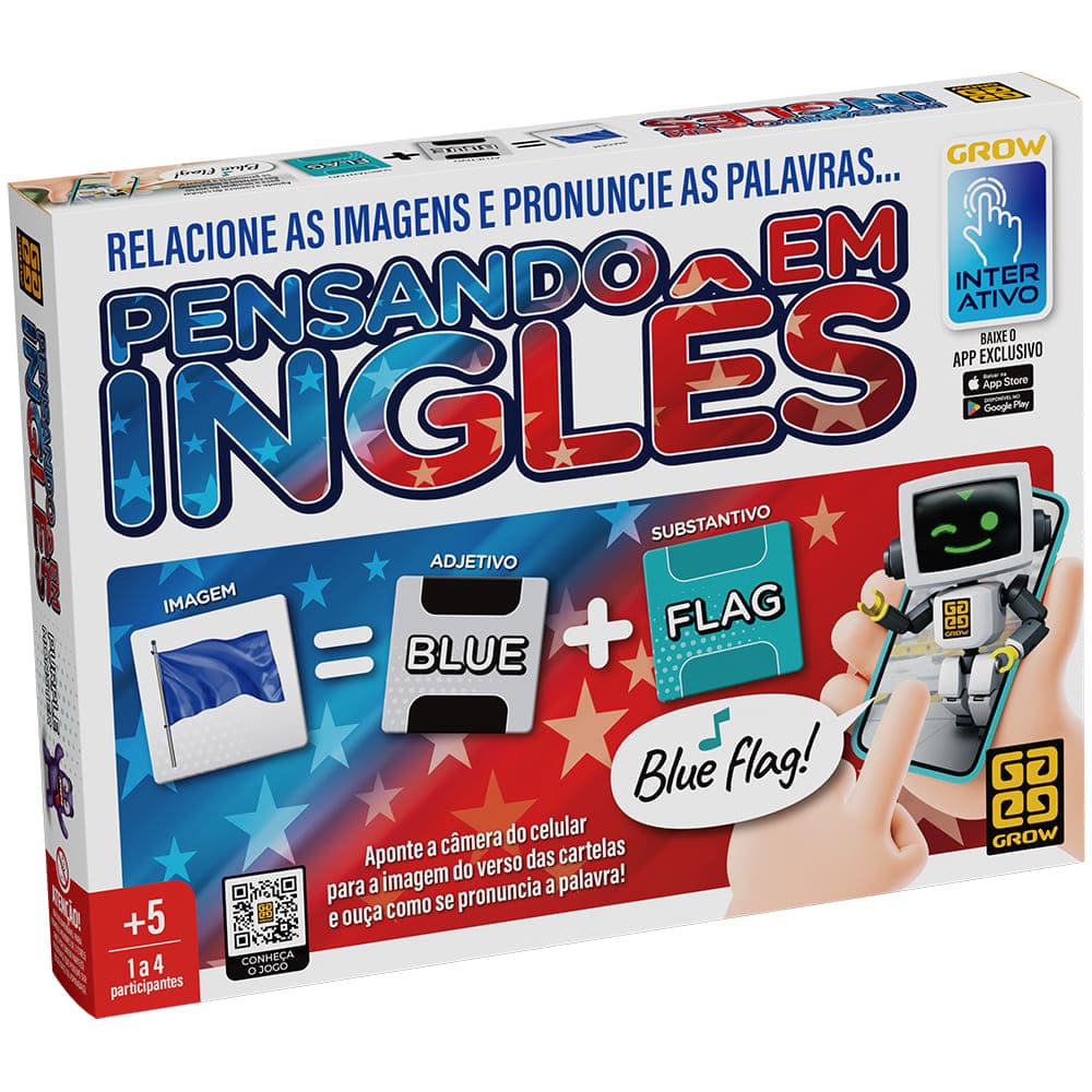 Jogo Pensando em Inglês - Grow