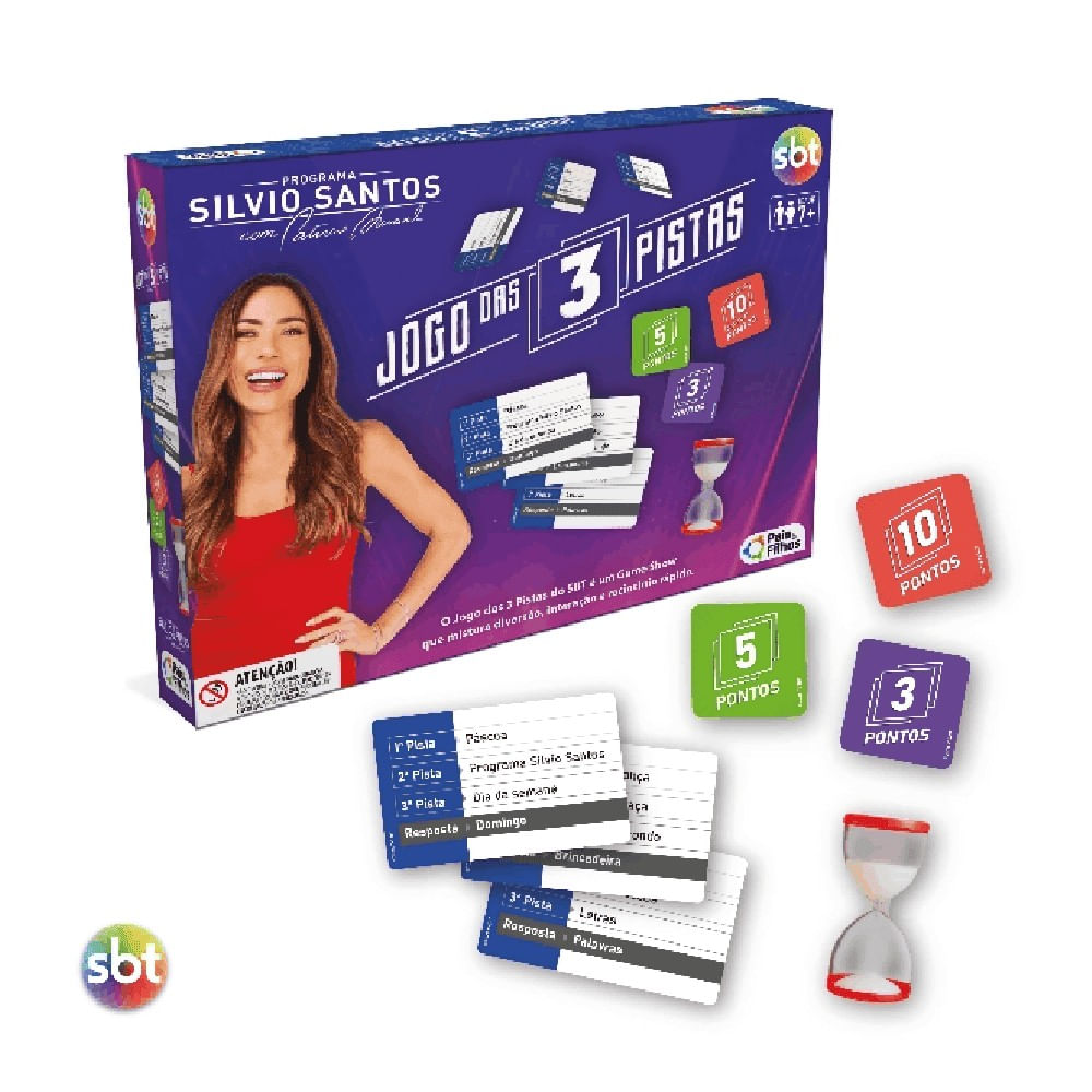 Jogo das 3 Pistas - Pais e Filhos