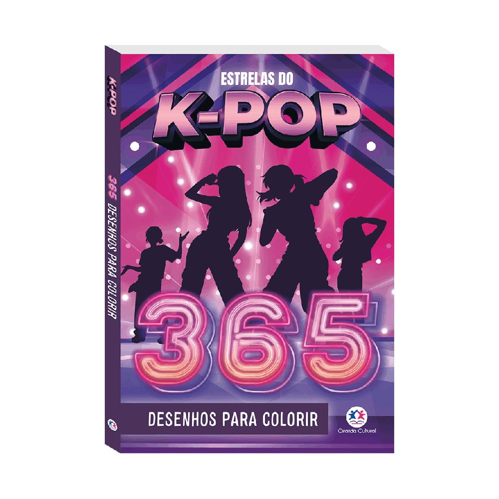 Livro 365 Desenhos Estrelas do K-Pop Ciranda Cultural