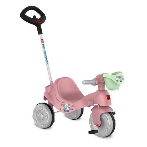 Velobaby Joy Triciculo de Passeio Rosa - Bandeirante