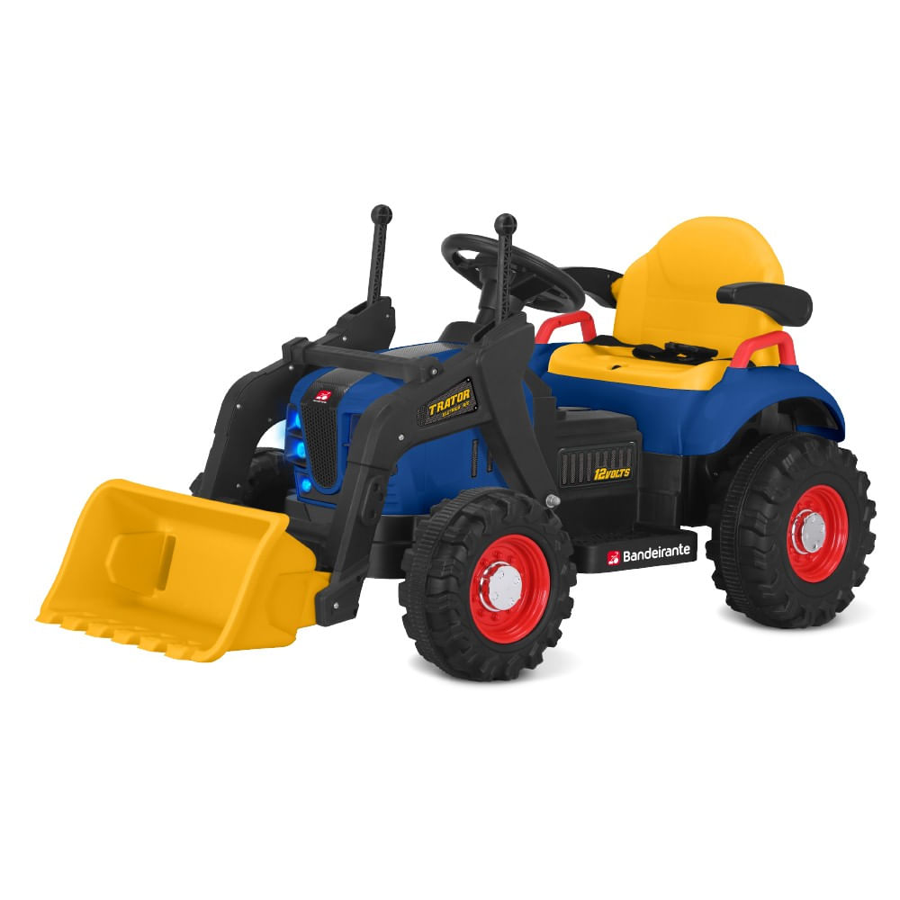 Trator Escavadeira R/C Eletrico 12V - Bandeirante