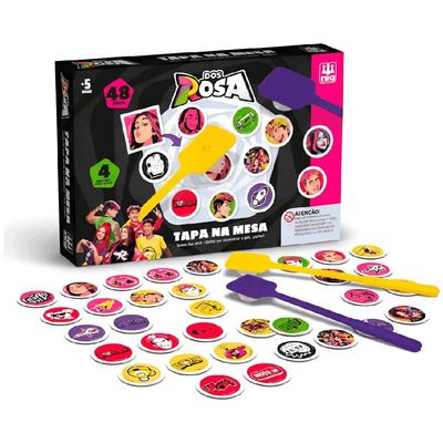 Jogo Tapa na Mesa Dos Rosa - Nig