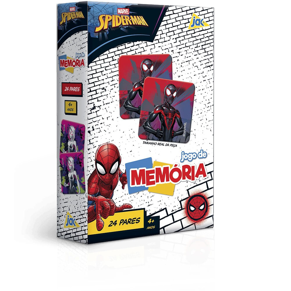 Jogo da Memória Homem Aranha - Toyster