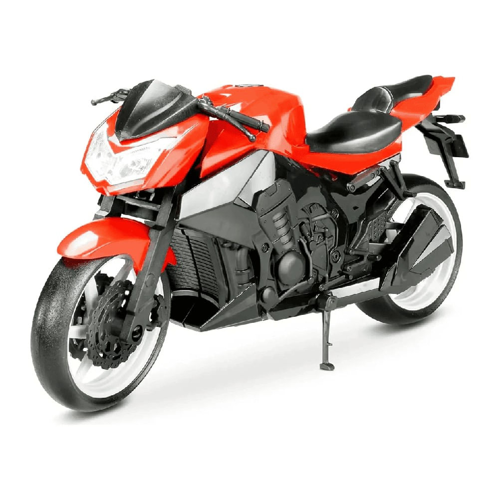 Moto Naked Motorcycle Vermelho - Roma Jensen