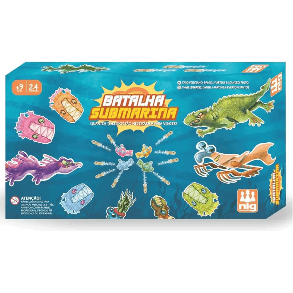 Jogo Batalha Submarina - Nig