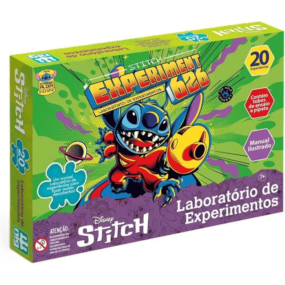 Stitch Kit Laboratório de Experimentos - Nig