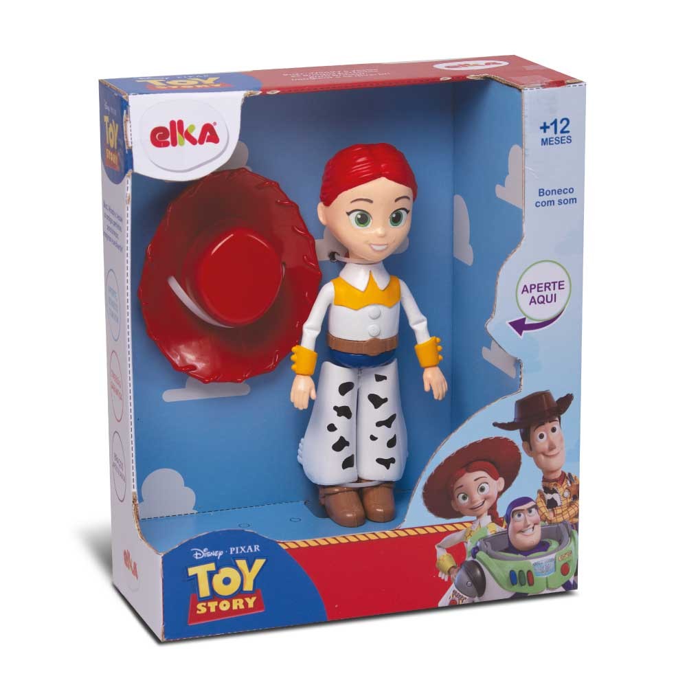 Toy Story Boneca Jessie com Som - Elka