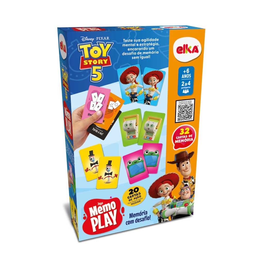 Toy Story 5 Jogo da Memória - Elka