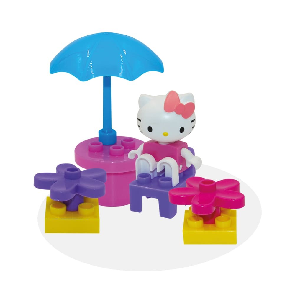 Bloco Mania com Blocos e Boneca Hello Kitty - Monte Líbano