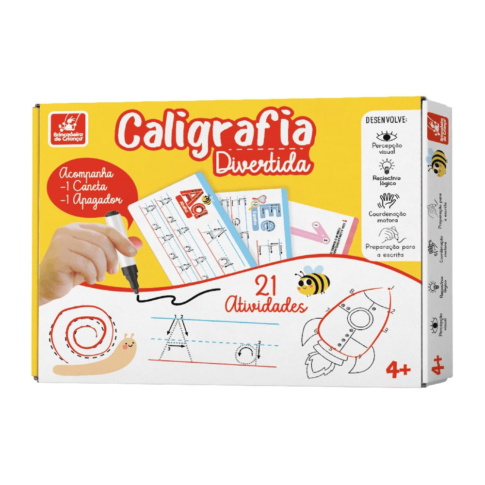 Caligrafia Divertida - Brincadeira de Criança