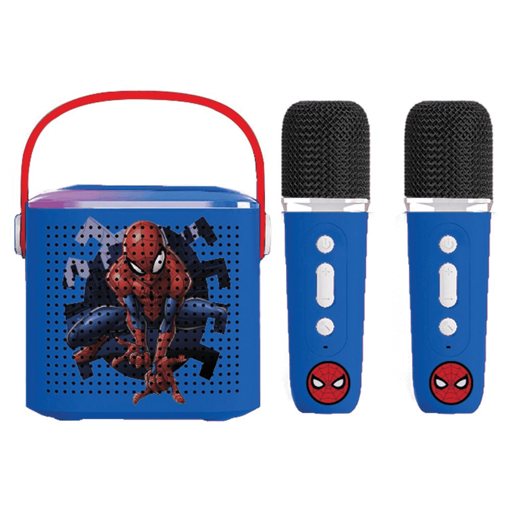 Homem-Aranha Karaokê Infantil Bluetooth - Candide