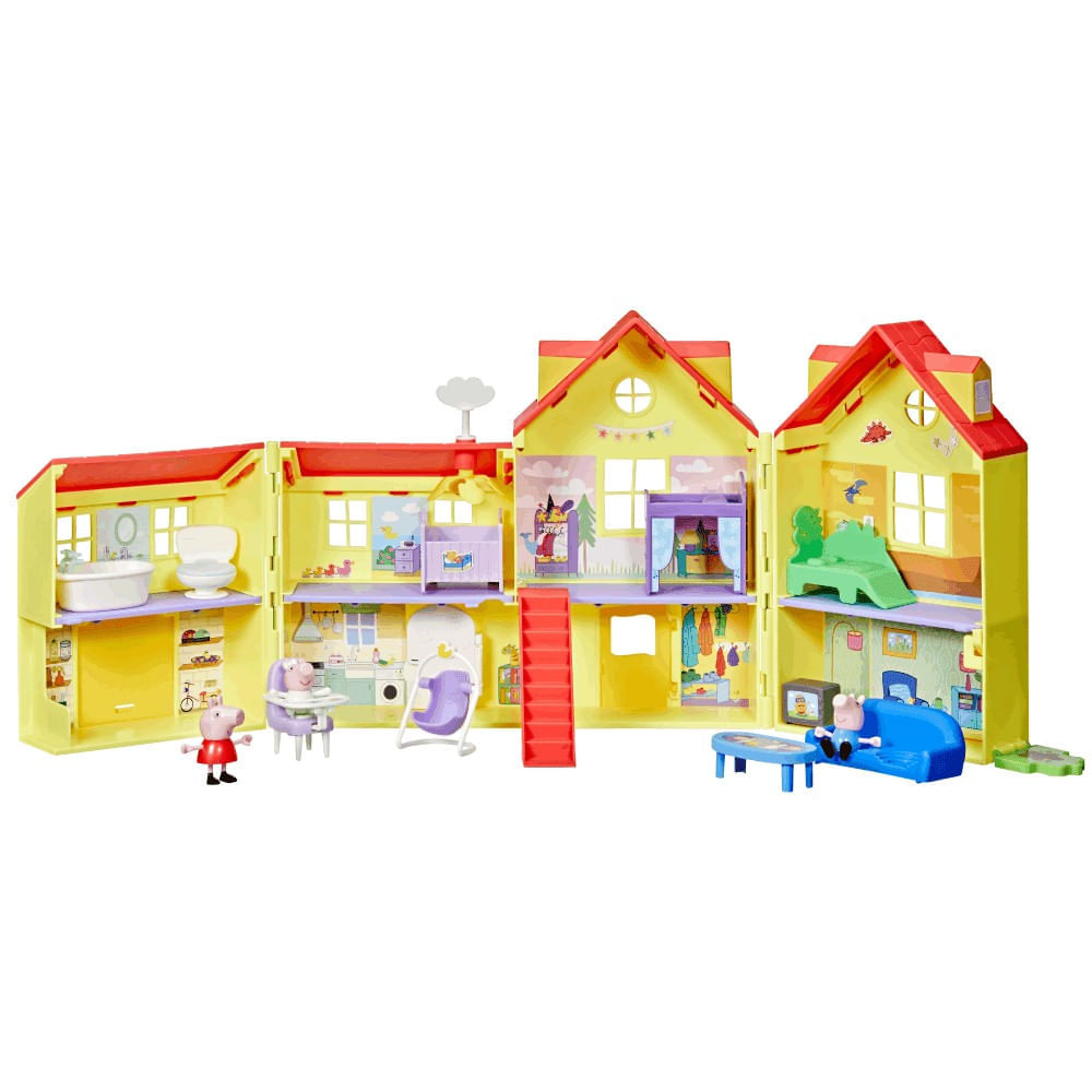 Peppa Pig Playset Grande Sobrado da Família - Hasbro