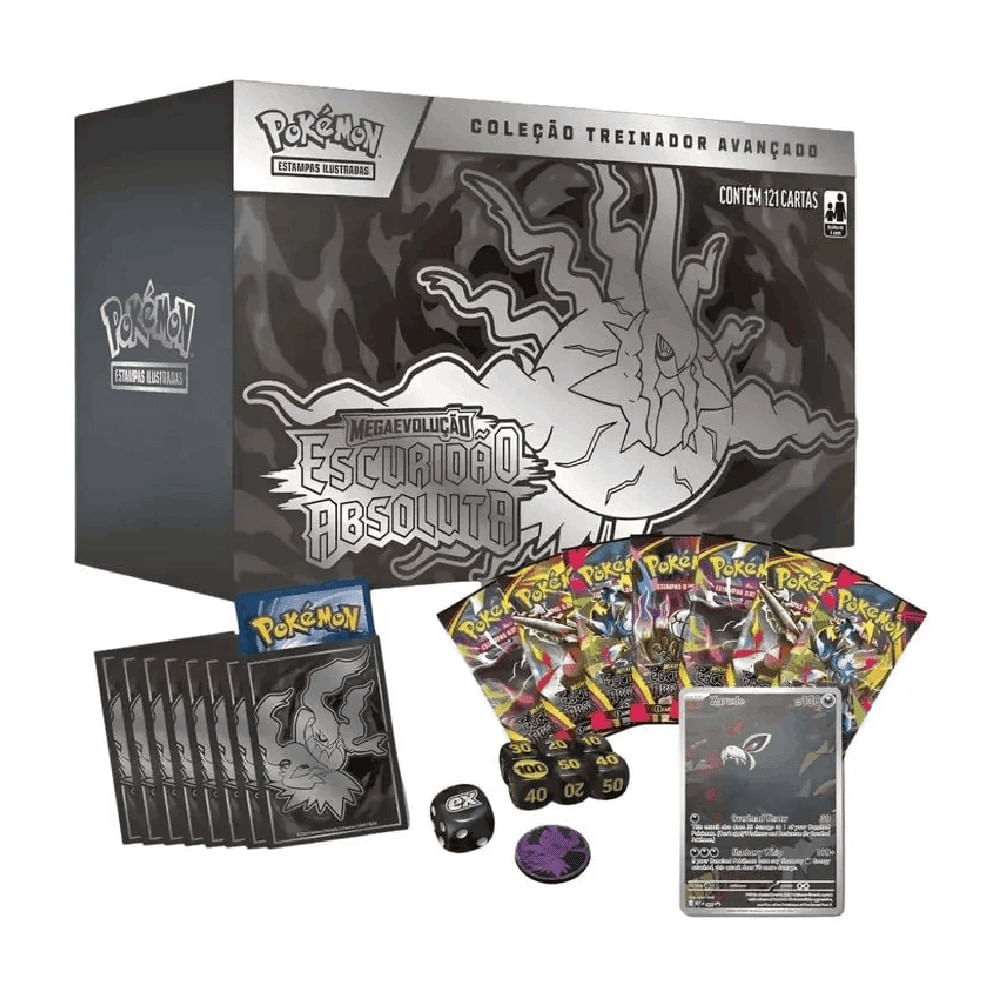 Pokémon Elite Trainer Box Escuridão Absoluta - Copag