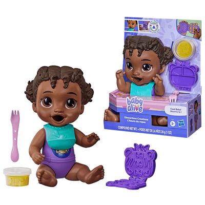 Baby Alive Alimentar o Bebê Tilly Negra - Hasbro