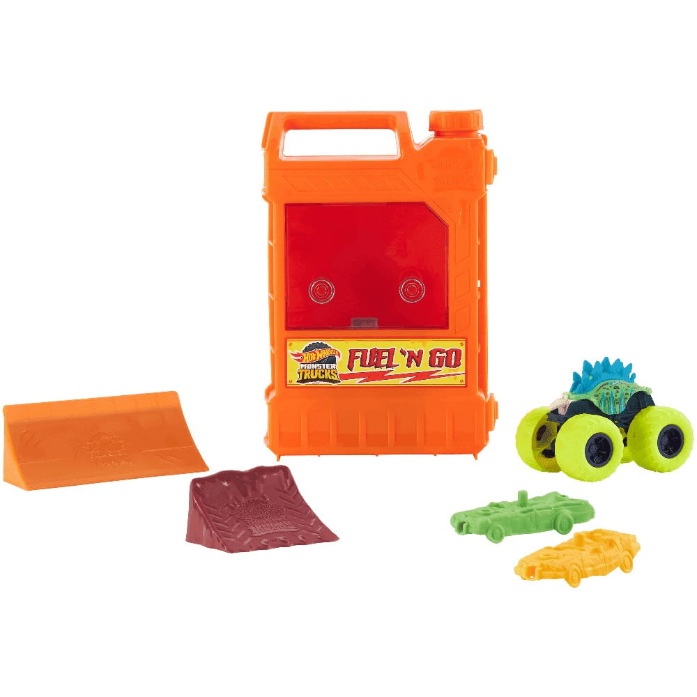 Hot Wheels Monster Trucks Pista Stunt Motosaurus – Mattel