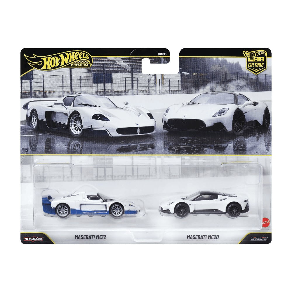 Hot Wheels Maserati MC12 e Maserati MC20 Car Culture - Mattel