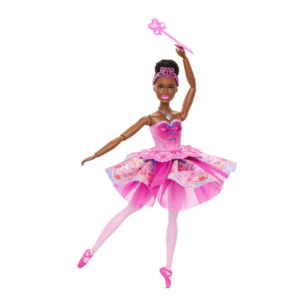Barbie o Quebra Nozes Deluxe Fada Açucarada Negra - Mattel