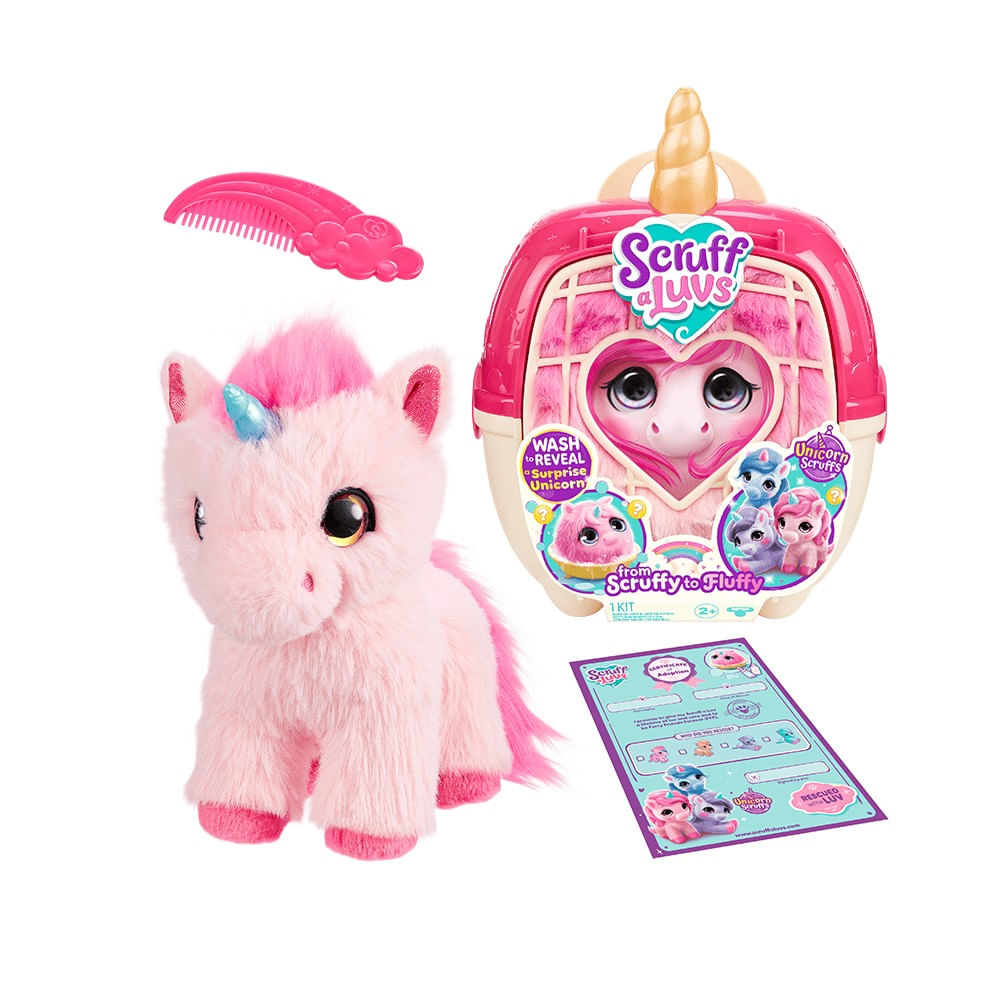 Adotados Scruff A Luvs Unicornio - Fun Divirta-Se