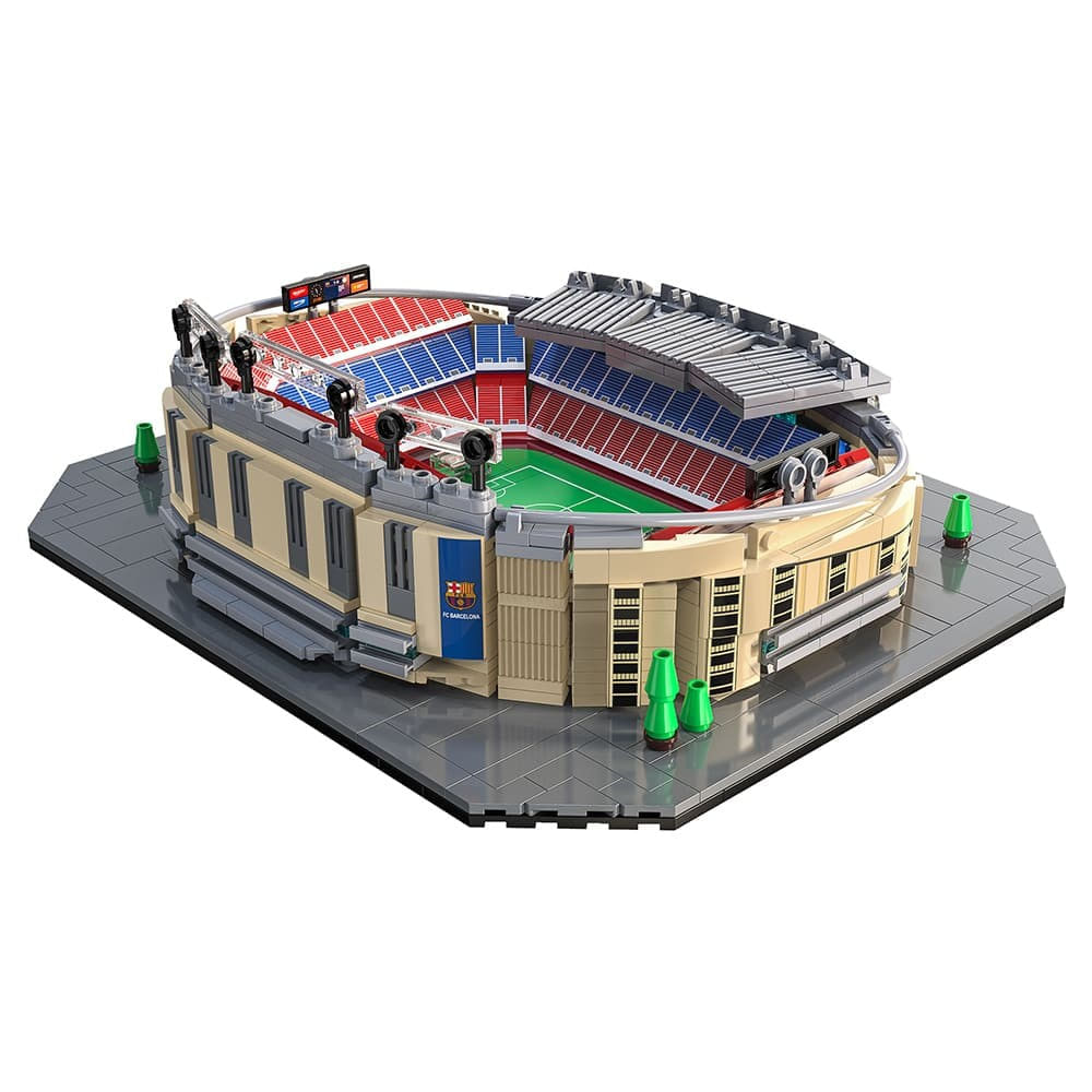 Cada Blocos De Montar Estádio Camp Nou Barcelona Fc - Fun Divirta-se