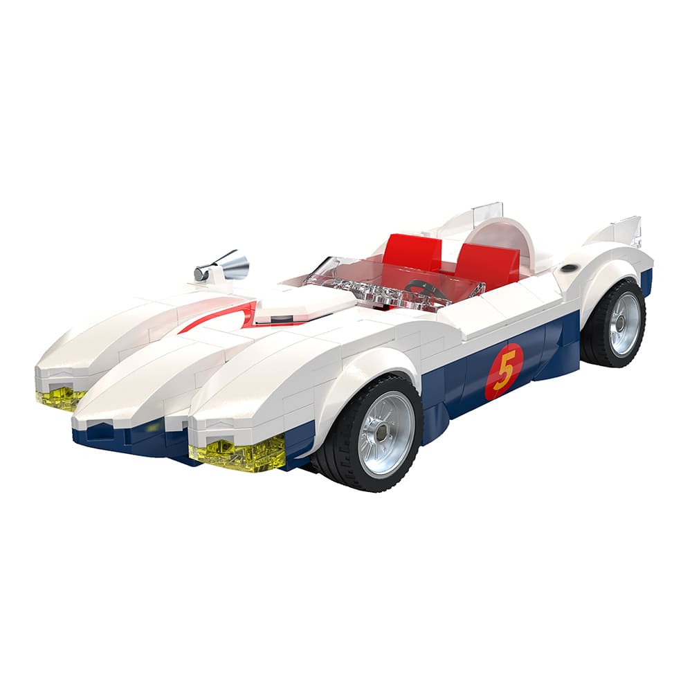 CaDA- Blocos De Montar Carro Speed Racer Mach - Fun Divirta-se