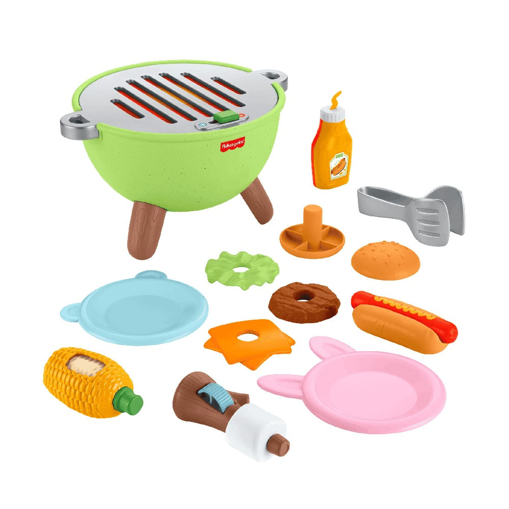 Fisher-Price Churrasqueira de Atividades Floresta da Amizade - Mattel
