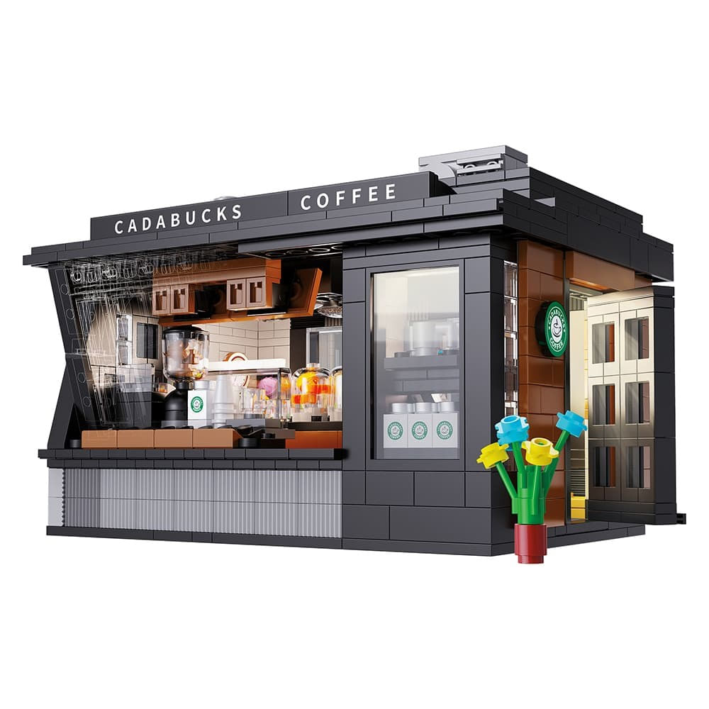 CaDA Blocos De Montar Cafeteria - Fun Divirta-se