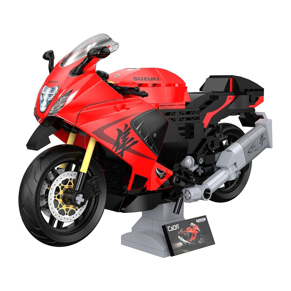 CaDA Blocos de Montar Moto Suzuki Hayabusa 1:12 - Fun Divirta-se