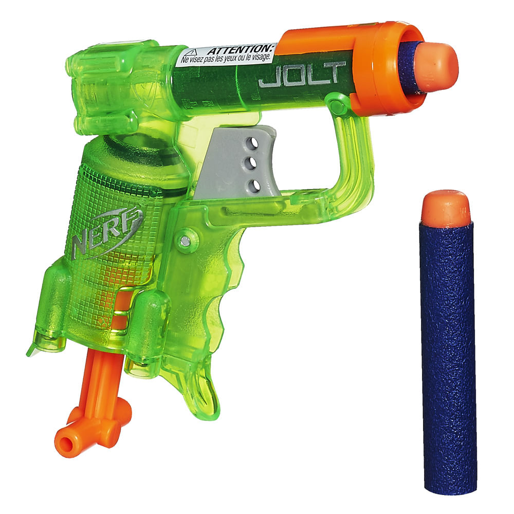 Nerf Mini Lançador Jolt Verde | Toymania - Toymania