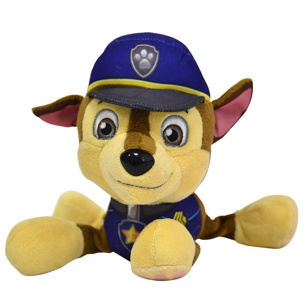 Pelúcia Patrulha Canina Chase 15cm - Sunny | Toymania - Toymania