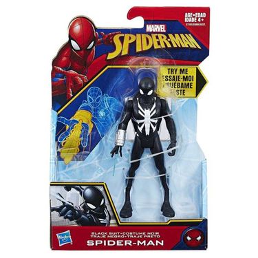 Boneco Marvel Homem Aranha Preto - Hasbro | Toymania - Toymania Mobile