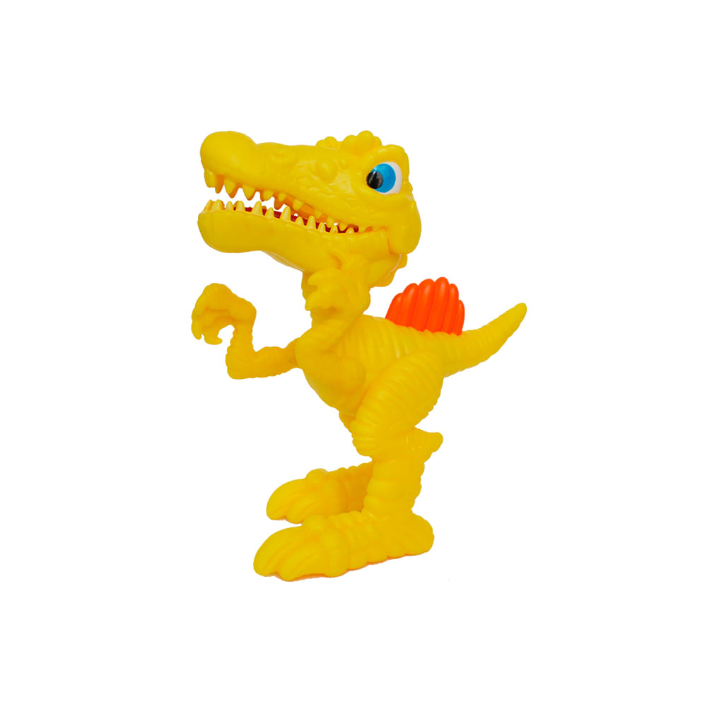 Junior Megasaur Dino Comilao Amarelo – Fun Divirta-se