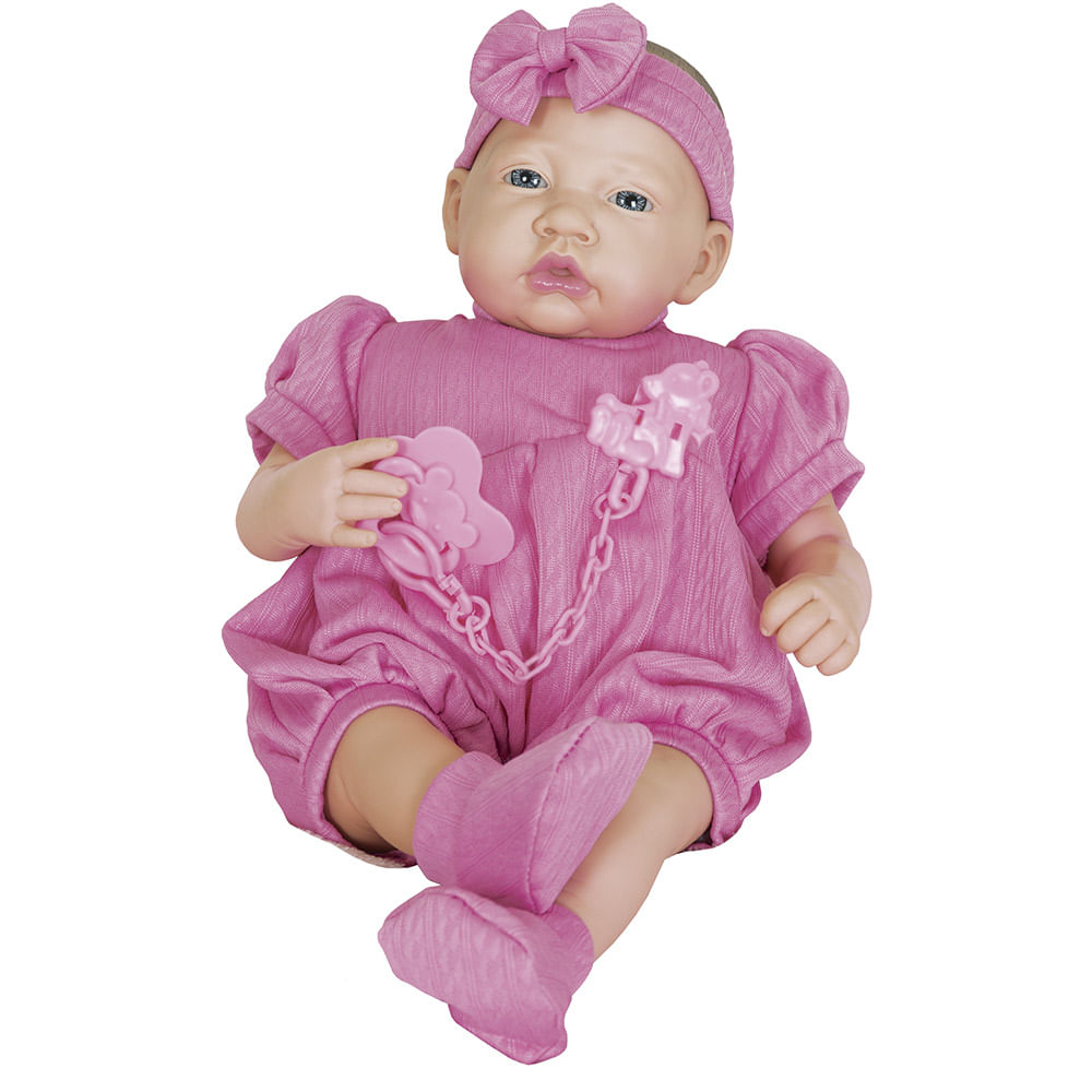 Boneca Ninos Reborn Menina Pesadinho - Cotiplás
