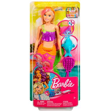 Barbie explorar e descobrir sereia muda de cor Clearance