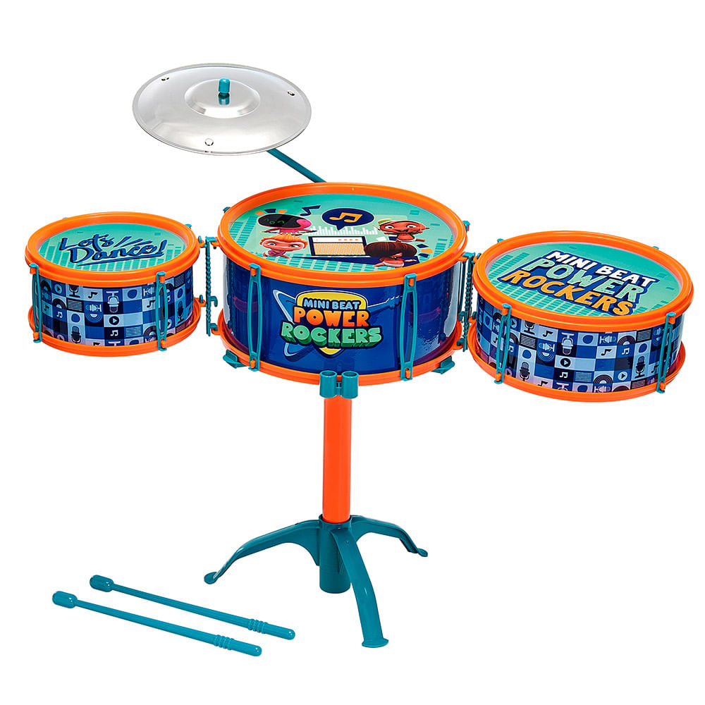 Bateria Power Rockers - Fun Divirta-se