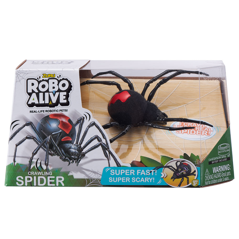 Figura Eletrônica Robo Alive Aranha - Candide