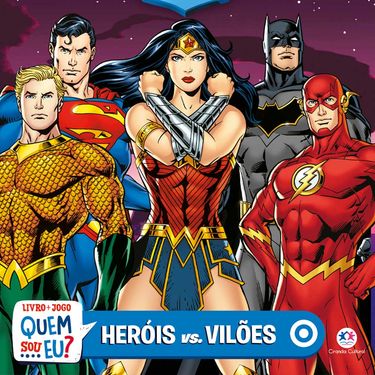 Livro Liga da Justiça Heróis Vs. Vilões - Ciranda Cultural | Toymania -  Toymania Mobile