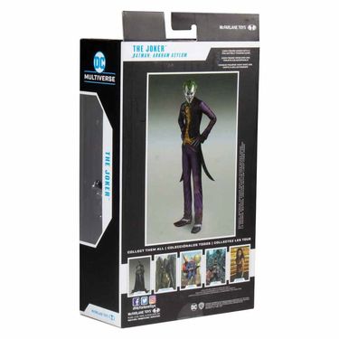 Boneco Coringa Arkham Asylum Dc Comics Multiverse Mcfarlane Fun Divirta Se Toymania Mobile